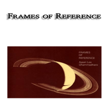 Frames of Reference Frames of Reference